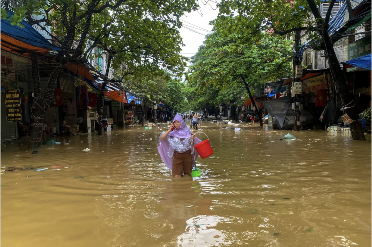 颱風「摩羯」重創越南！已152人死亡、140人失蹤　馬路成河畫面曝